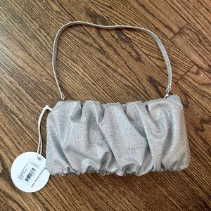 Staud Bean Bag convertible clutch in Diamond